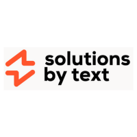 Solutions by Text Logo